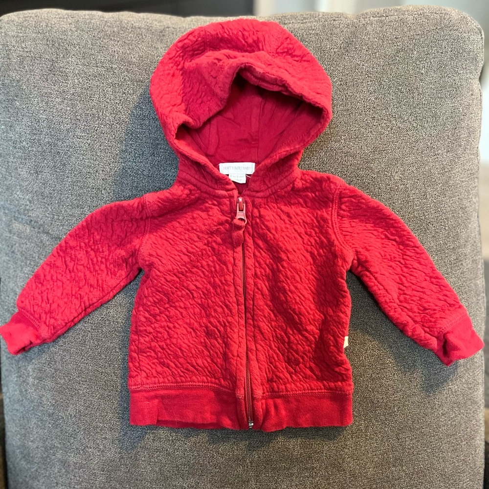 Burt's Bees Baby 🐝 Zip up Pullover